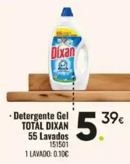 Family Cash DIXAN Detergent Gel Total oferta