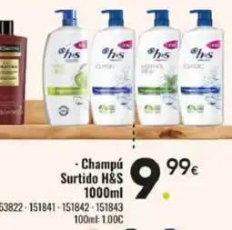 Family Cash H&S Champú Surtido oferta