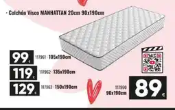 Family Cash MANHATTAN Colchón Visco oferta