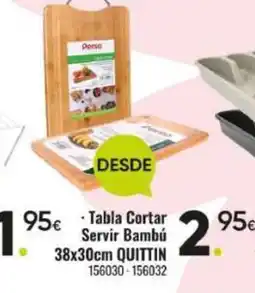 Family Cash QUITTIN Tabla Cortar Servir Bambú oferta