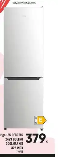 Family Cash CECOTEC Frigo oferta