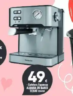 Family Cash TEQUIO Cafetera Express oferta