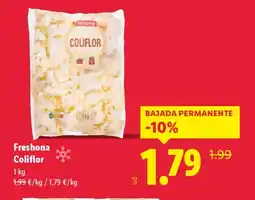 Lidl FRESHONA Coliflor oferta