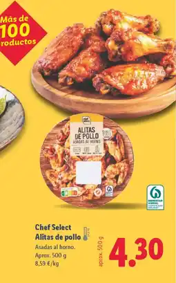 Lidl CHEF SELECT Alitas de pollo oferta