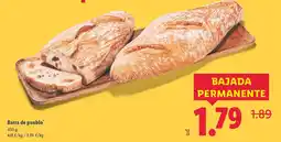 Lidl Barra de pueblo oferta