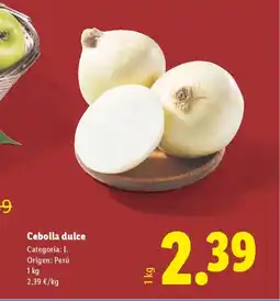 Lidl Cebolla dulce oferta