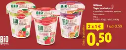 Lidl MILBONA Yogur con frutas oferta