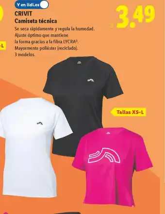 CRIVIT Camiseta técnica