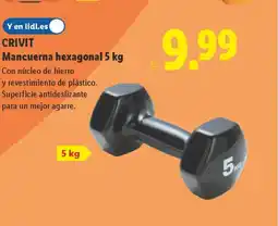 Lidl CRIVIT Mancuerna hexagonal oferta