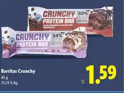 Lidl Barritas Crunchy oferta