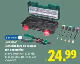 Lidl PARKSIDE Remachadora de tuercas con accesorios oferta