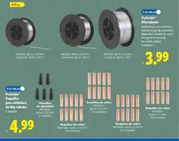 Lidl PARKSIDE Boquillas para soldadura de hilo tubular oferta