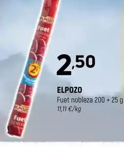 Coviran ELPOZO Fuet nobleza oferta