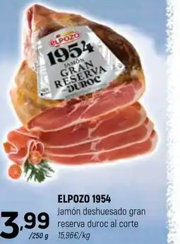 Coviran ELPOZO 1954 Jamón deshuesado gran reserva duroc al corte oferta