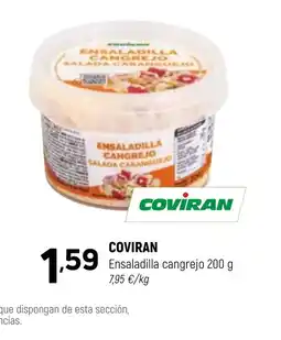 Coviran COVIRAN Ensaladilla cangrejo oferta