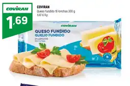 Coviran COVIRAN Queso fundido 16 lonchas oferta