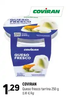 Coviran COVIRAN Queso fresco tarrina oferta