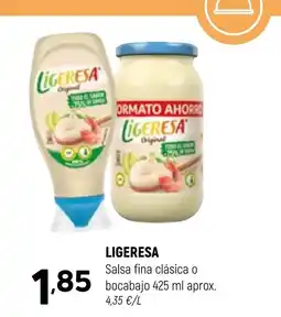 Coviran LIGERESA Salsa fina clásica o bocabajo oferta