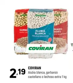 Coviran COVIRAN Alubia blanca, garbanzo castellano o lechoso extra oferta