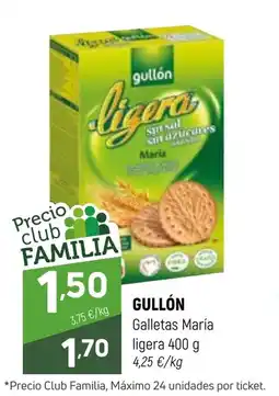Coviran GULLÓN Galletas María ligera oferta