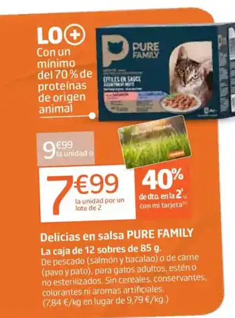 PURE FAMILY Delicias en salsa