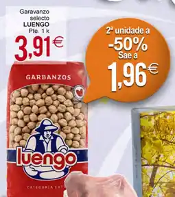 Plenus Supermercados LUENGO Garavanzo selecto oferta