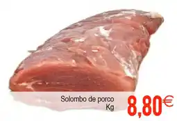 Plenus Supermercados Solombo de porco oferta