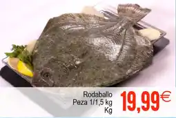 Plenus Supermercados Rodaballo Peza oferta