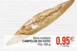 Plenus Supermercados CAMPELOS DO COTO Barra muiñeira oferta