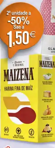Plenus Supermercados MAIZENA Fariña fina de millo oferta