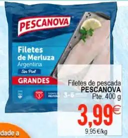 Plenus Supermercados PESCANOVA Filetes de pescada oferta