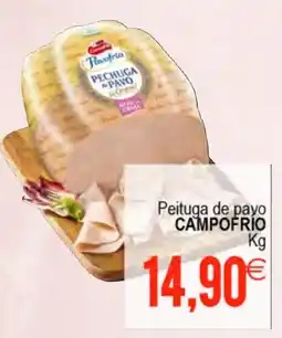 Plenus Supermercados CAMPOFRIO Peituga de payo oferta