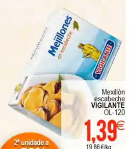 Plenus Supermercados VIGILANTE Mexillón escabeche oferta