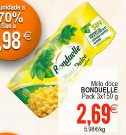 Plenus Supermercados BONDUELLE Millo doce oferta