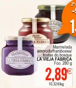 Plenus Supermercados LA VIEJA FÁBRICA Marmelada amorodo/framboesa/ froitas do, bosque oferta