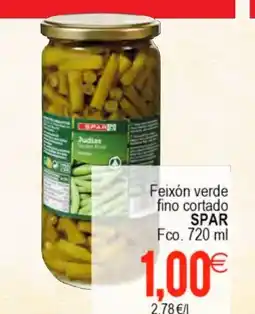 Plenus Supermercados SPAR Feixón verde fino cortado oferta