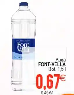 Plenus Supermercados FONT-VELLA Auga oferta