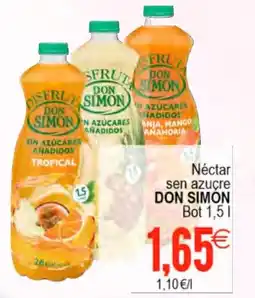 Plenus Supermercados DON SIMÓN Néctar sen azucre oferta