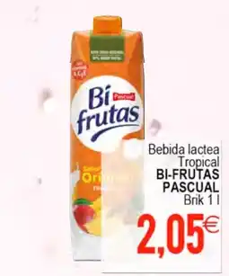 Plenus Supermercados PASCUAL Bi-frutas bebida lactea tropical oferta