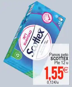 Plenus Supermercados SCOTTEX Panos peto oferta