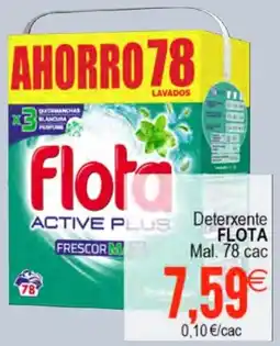 Plenus Supermercados FLOTA Deterxente oferta