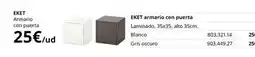 IKEA Blanco - armario con puerta con puerta oferta