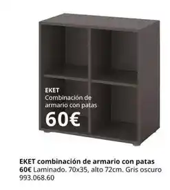 IKEA Combinación de armario con patas oferta