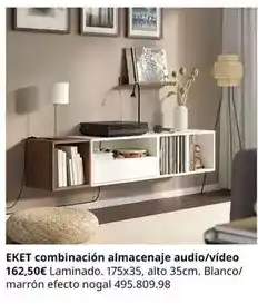IKEA Blanco - combinación almacenaje audio oferta