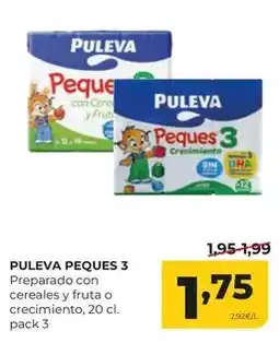 Alimerka Puleva - preparado con cereales y fruta o crecimiento oferta