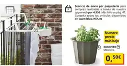IKEA Servicio de envio por paqueteria para compra oferta