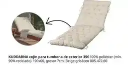 IKEA Kuddarna cojín para tumbona de exterior oferta