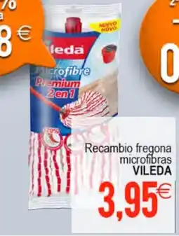 Plenus Supermercados VILEDA Recambio fregona microfibras oferta