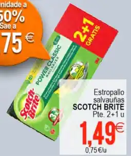 Plenus Supermercados SCOTCH BRITE Estropallo salvauñas oferta
