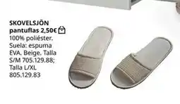 IKEA Eva - skovelsjón pantuflas oferta
